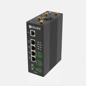 Robustel R2120 - Roteador Ind. 4G LTE PoE Robusto para IoT